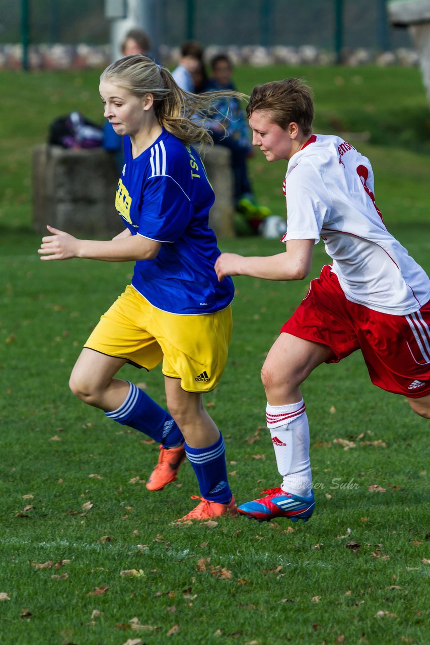 Bild 155 - B-Juniorinnen TSV Gnutz o.W. - TuS Tensfeld : Ergebnis: 3:2